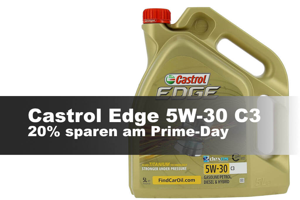 Castrol Edge 5W-30 C3 Angebot: 20% sparen zum Primeday - AUTO MOTOR ÖL