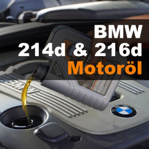 BMW 214d & 216d Motoröl