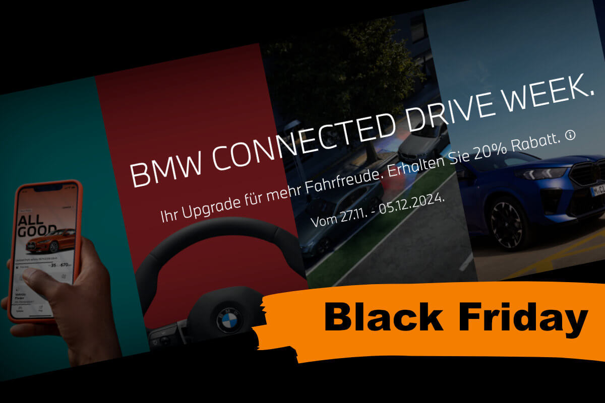 BMW Black Friday Connected Drive